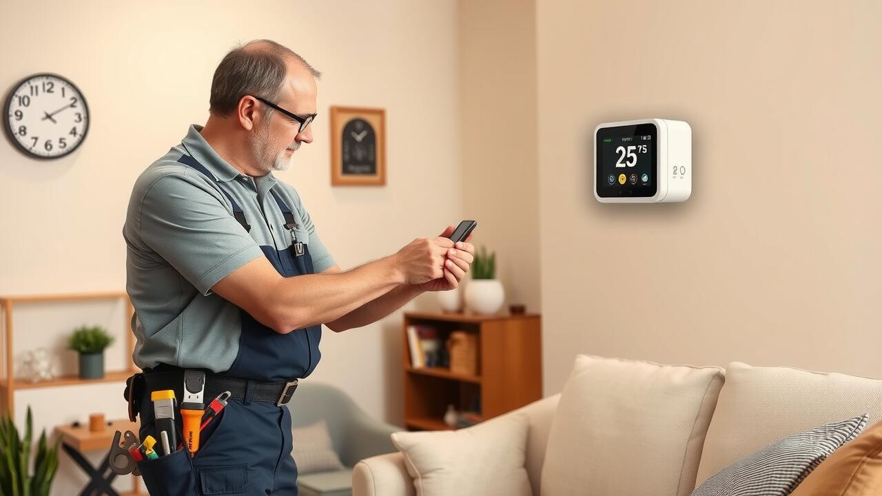 Who do I call to install a new thermostat?