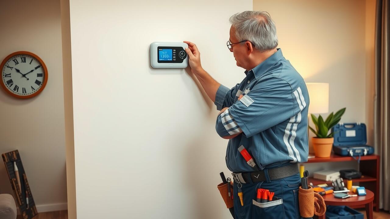 Who do you hire to install a new thermostat?